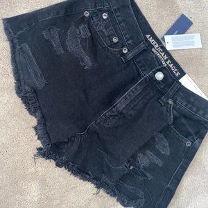 American Eagle Black Festival Shorts